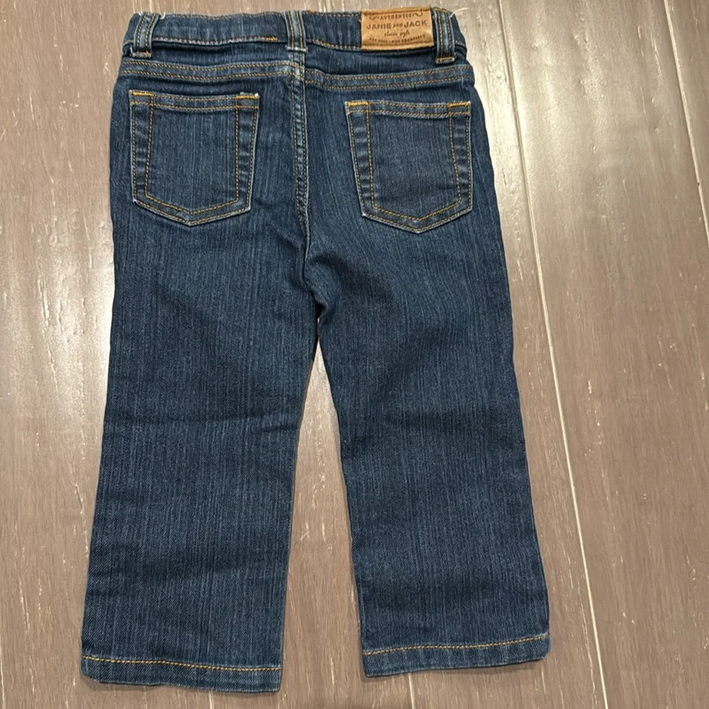 Janie and Jack Kids classic Denim Jeans - Blue size 18-24 months